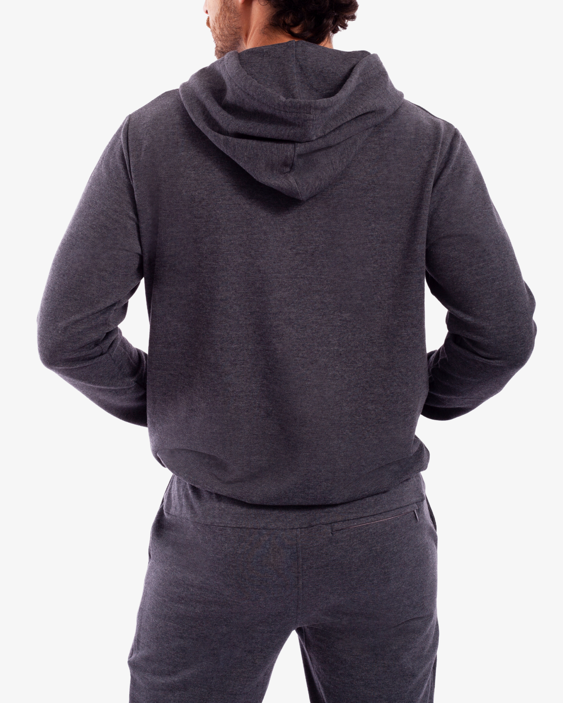 HEMP INTERSTELLAR HOODIE - GRIS OSCURO