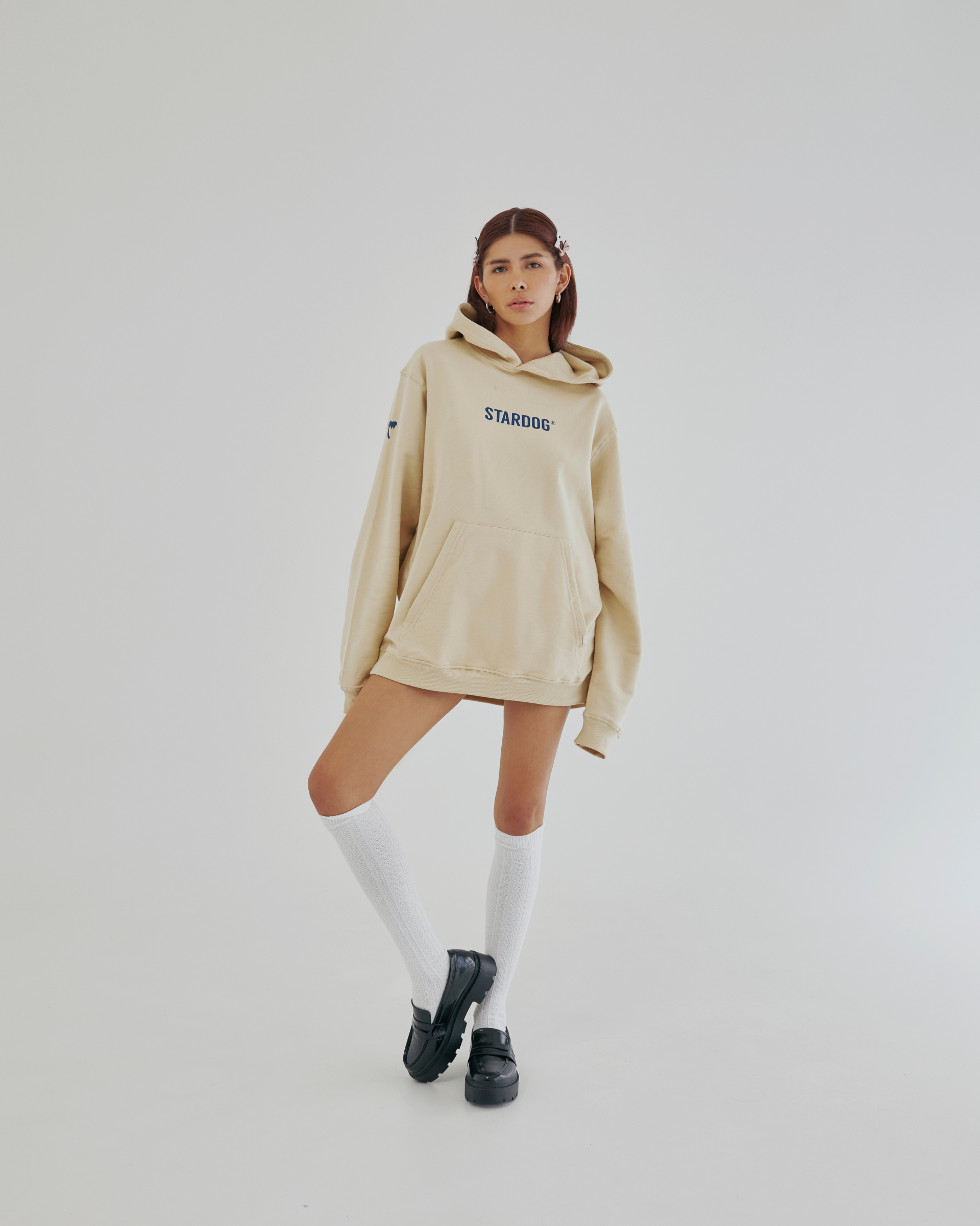 COTTON VIBE HOODIE - NATURAL (WOMAN)