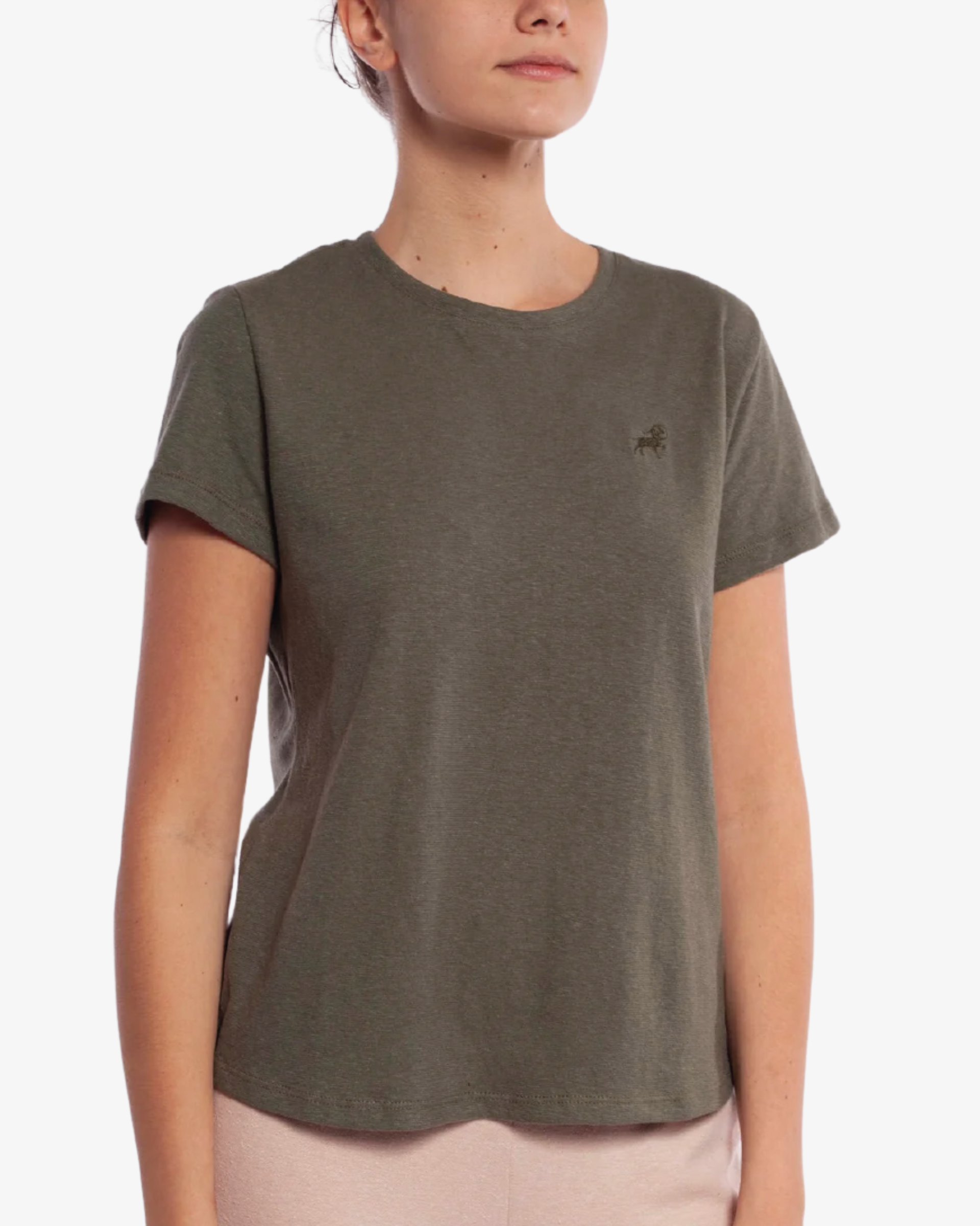 HEMP DREAM T-SHIRT - VERDE OSCURO (MUJER)