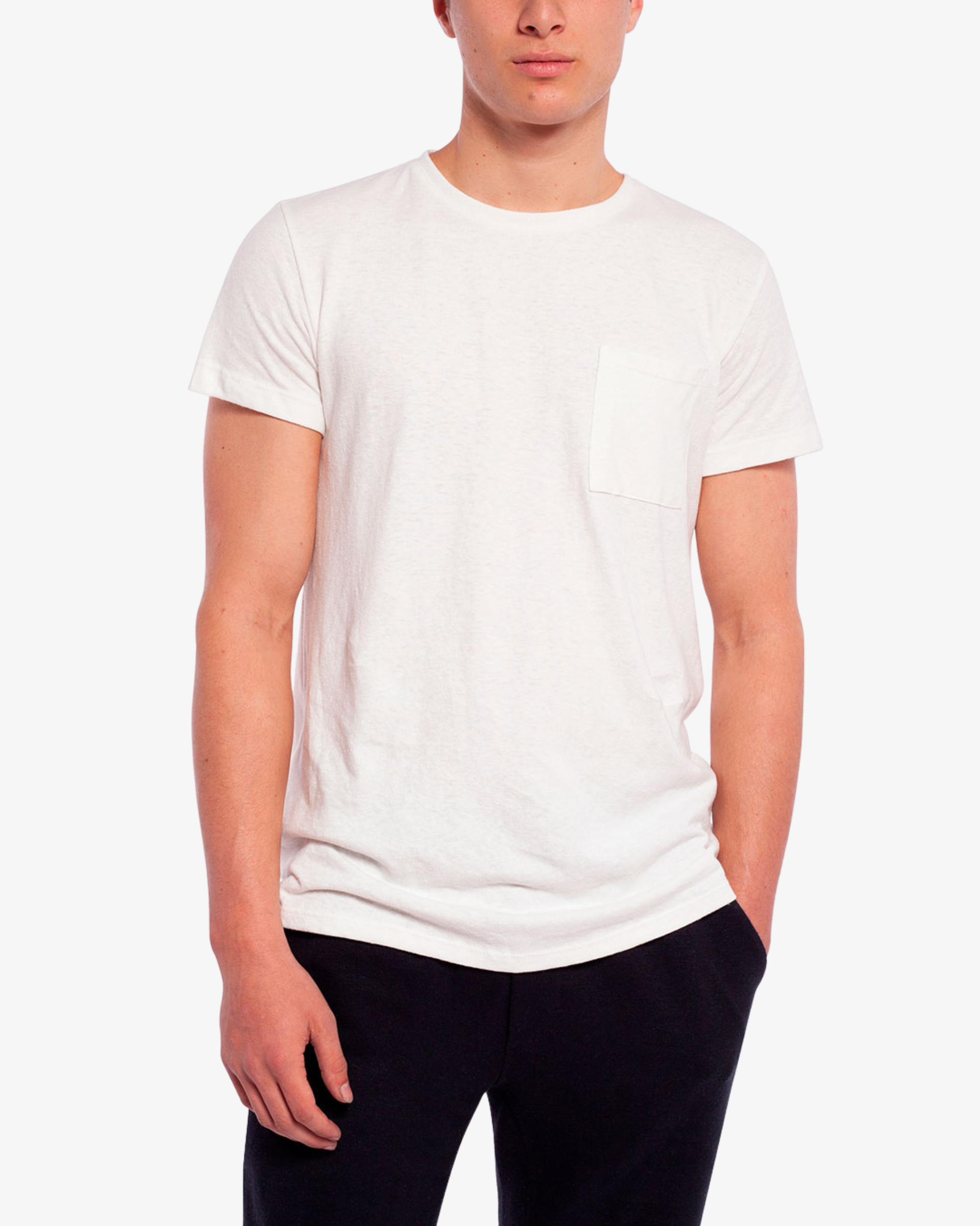 HEMP LAIKA T-SHIRT - BLANCO