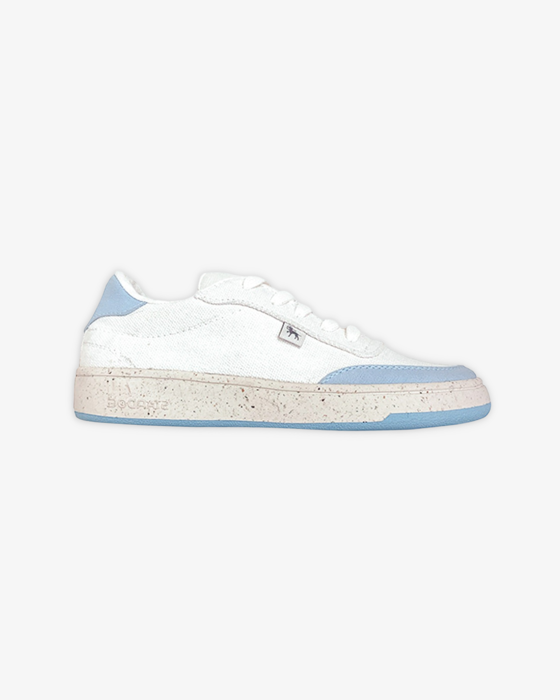 HEMP WOMEN'S ENERGY SNEAKERS - WHITE AND LIGHT BLUE (WOMAN)