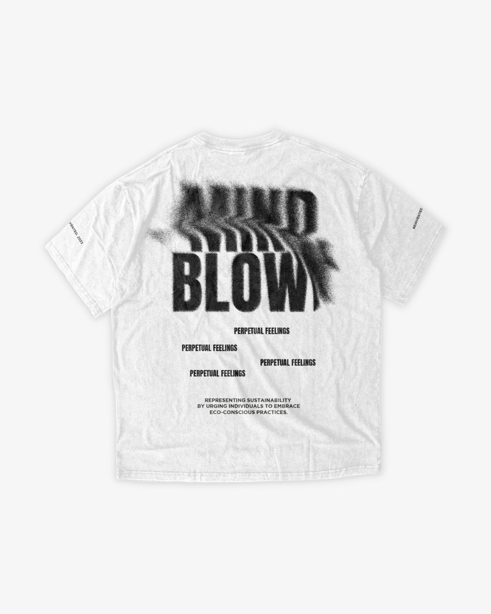 HEMP MIND BLOWN T-SHIRT - BLANCO (HOMBRE)