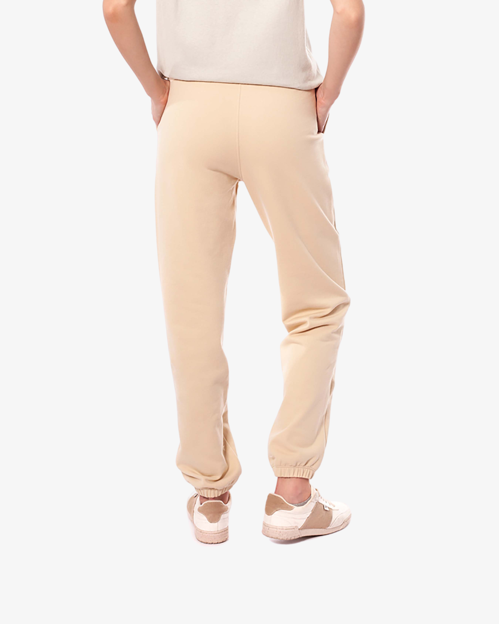 COTTON STARDUST JOGGER - VAINILLA