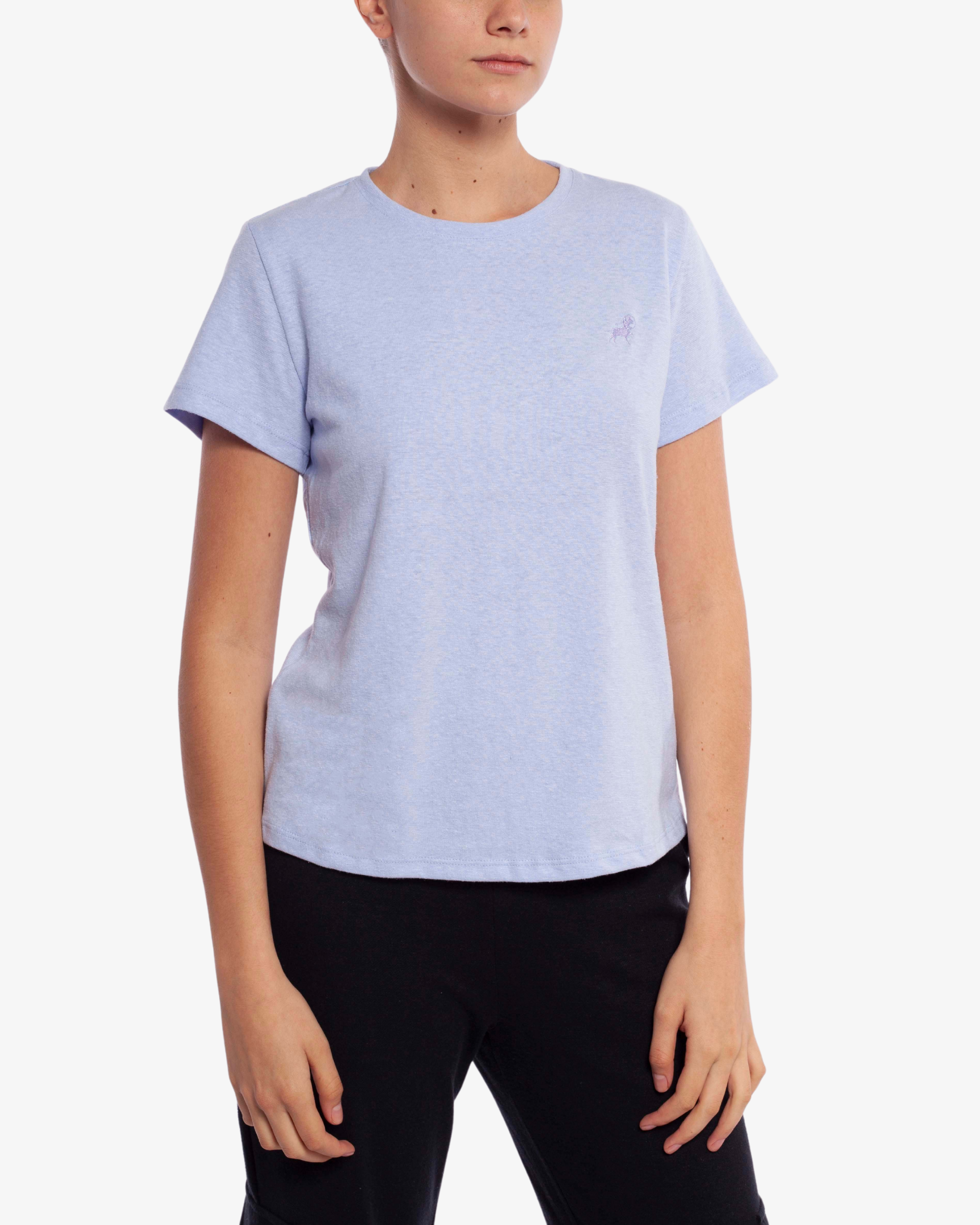 HEMP ASTER CLASSIC T-SHIRT - LAVANDA