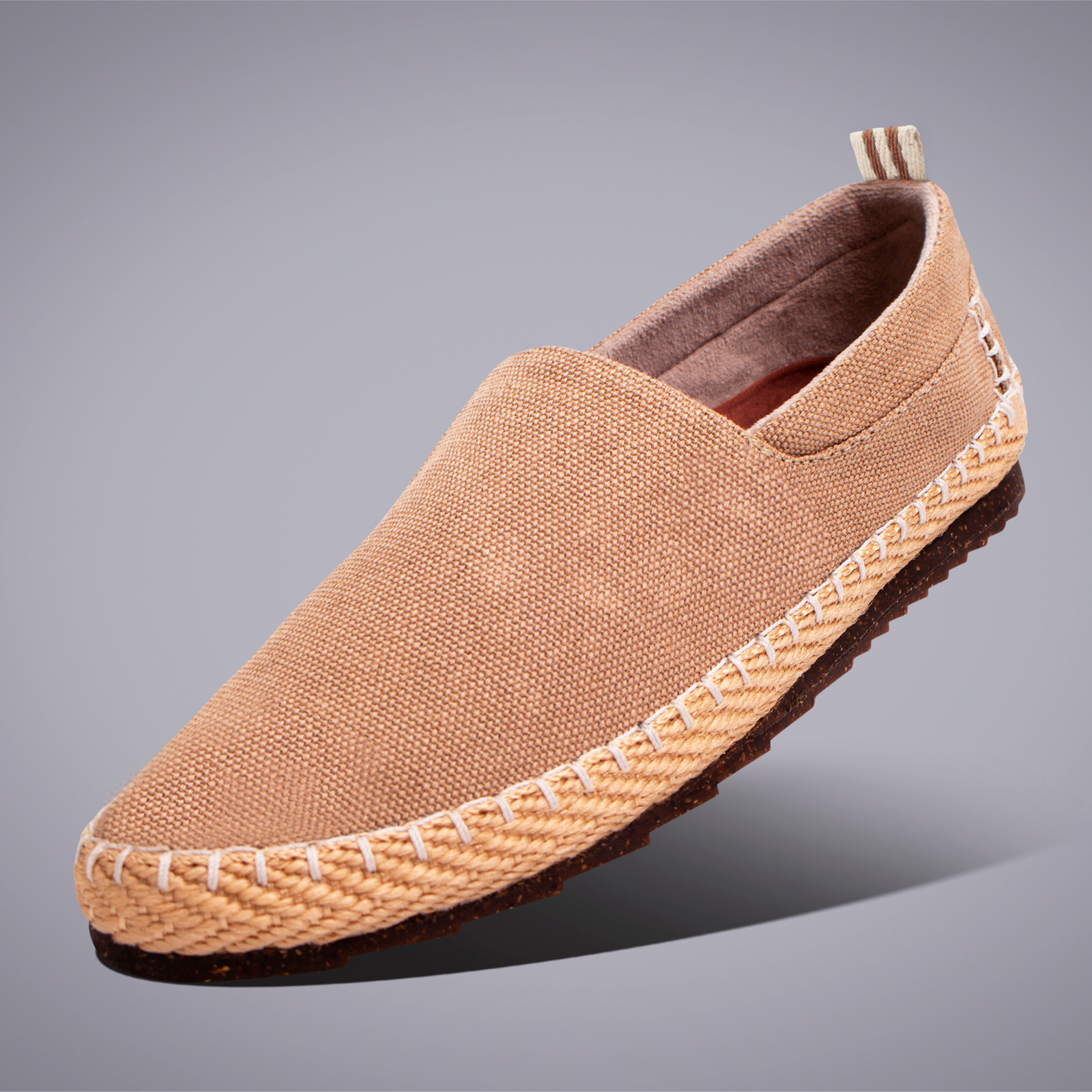 HEMP MEN'S STARTONIC SHOES - LIGHT BROWN