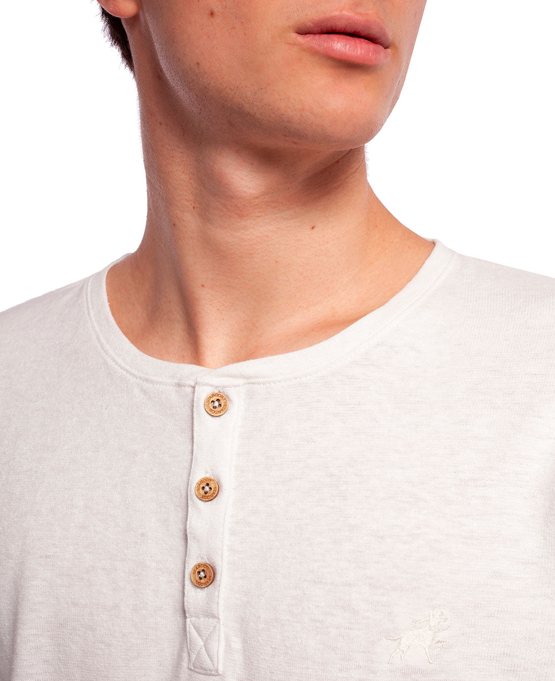 HEMP ORBIT HENLEY - BLANCO